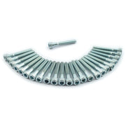 Paughco Panhead rocker cover bolt kit - Chrome