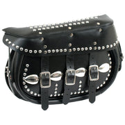 Samwel King Softail saddlebags black