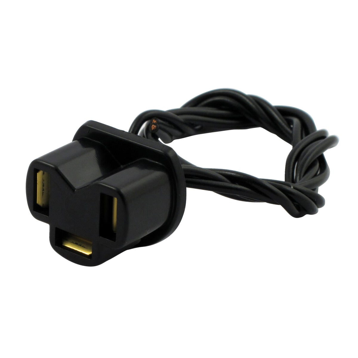 MCS H4 headlamp wiring plug 3 prong