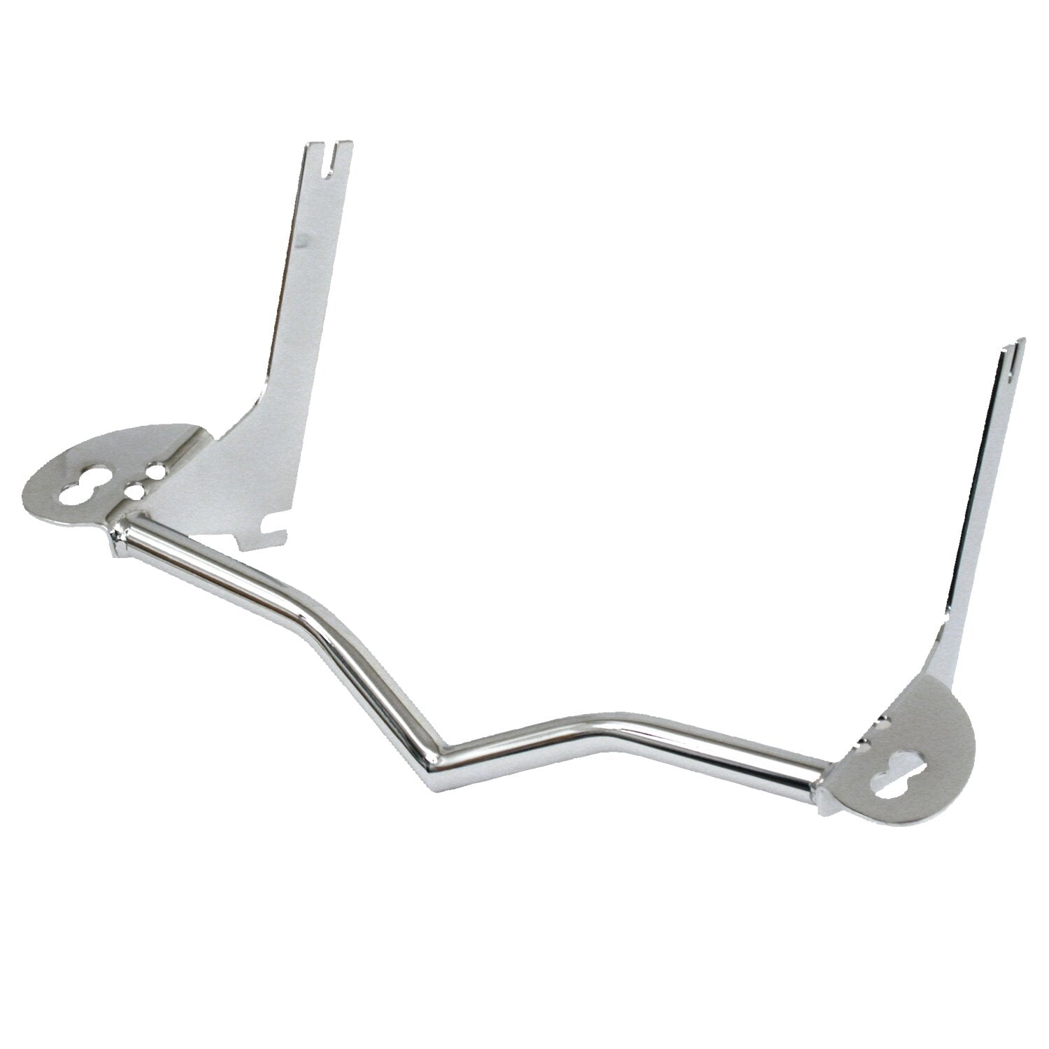 MCS V-bracket spotlamp/passing lamp mounting bar - Chrome