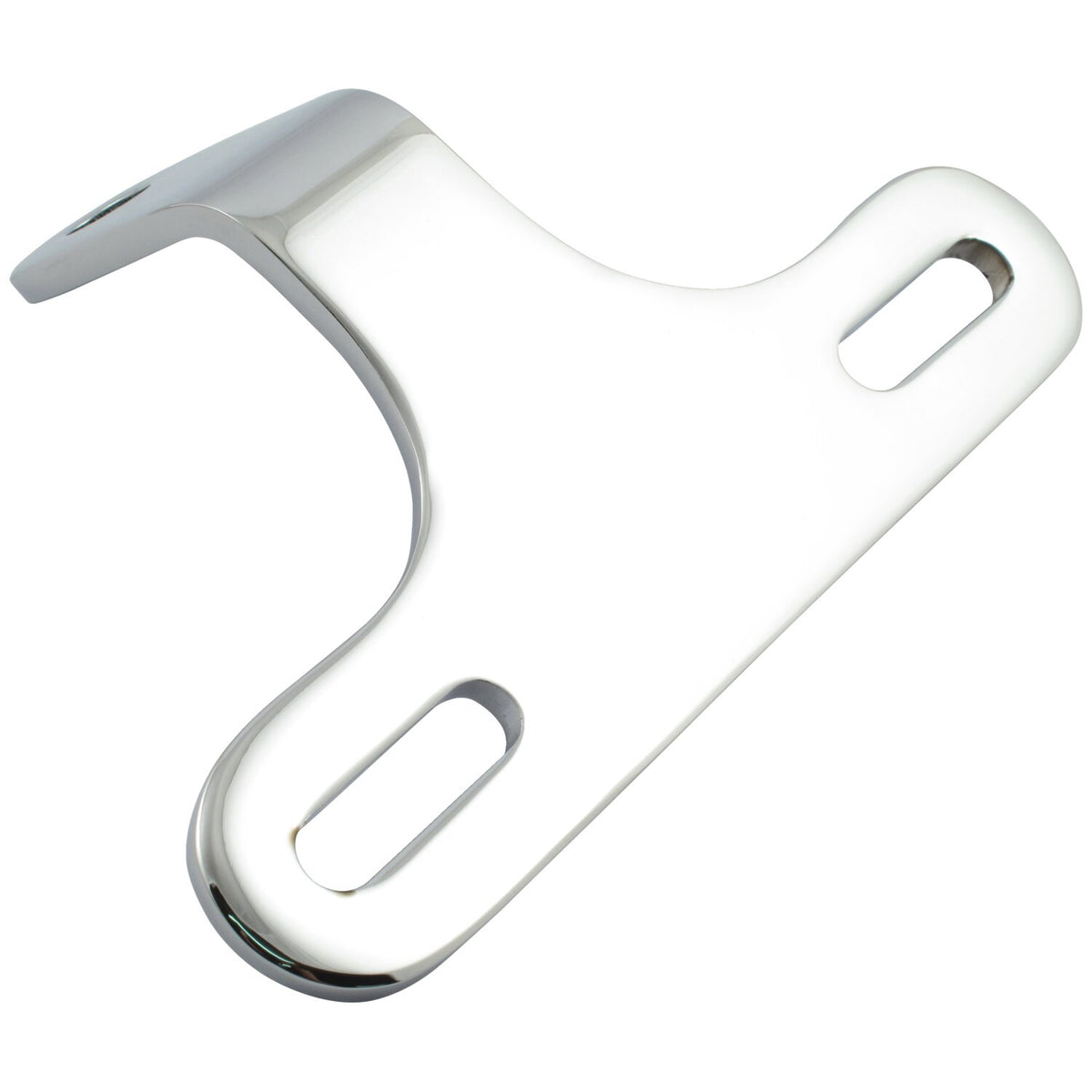 MCS Custom headlamp bracket slotted - Chrome