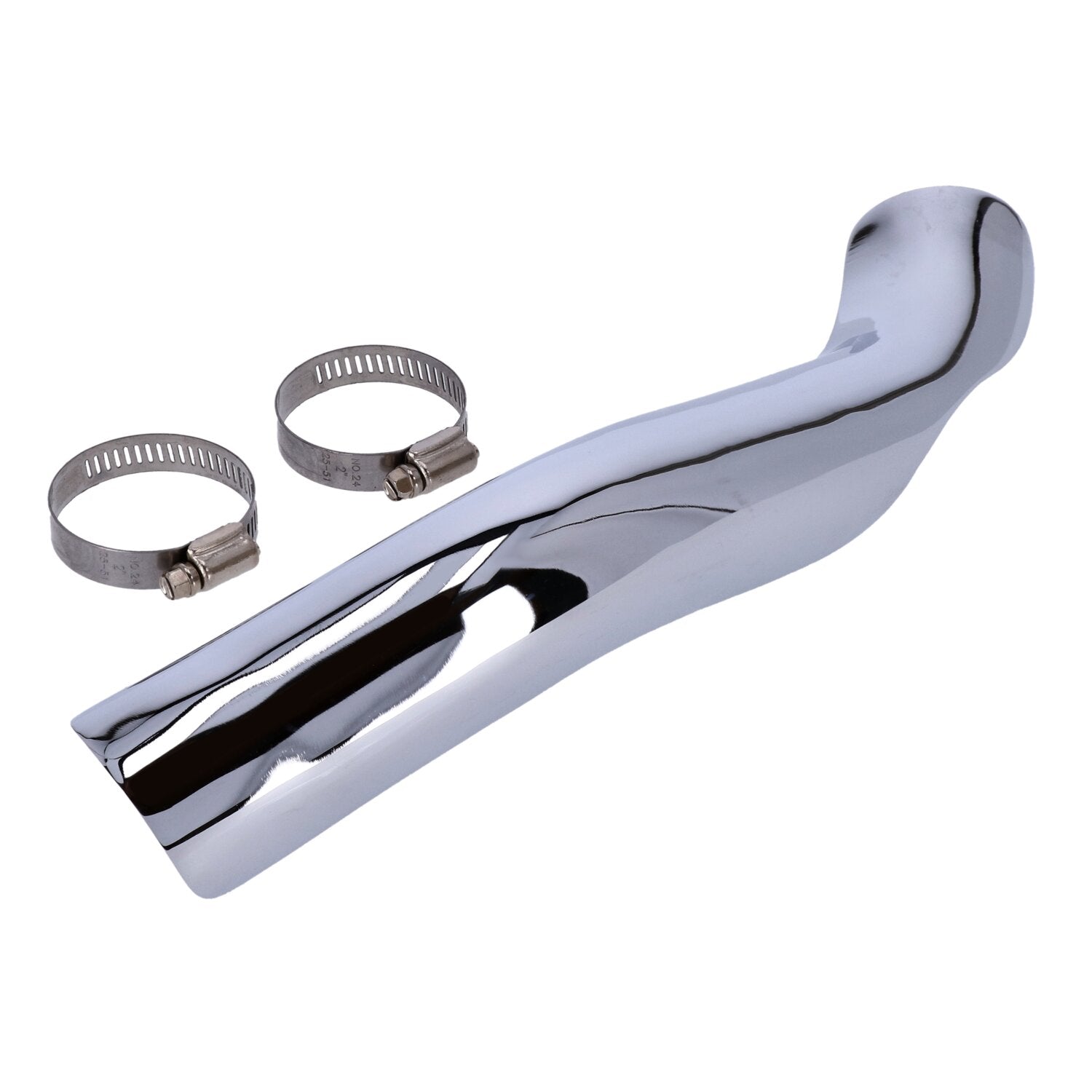 Paughco Heatshield front - Chrome