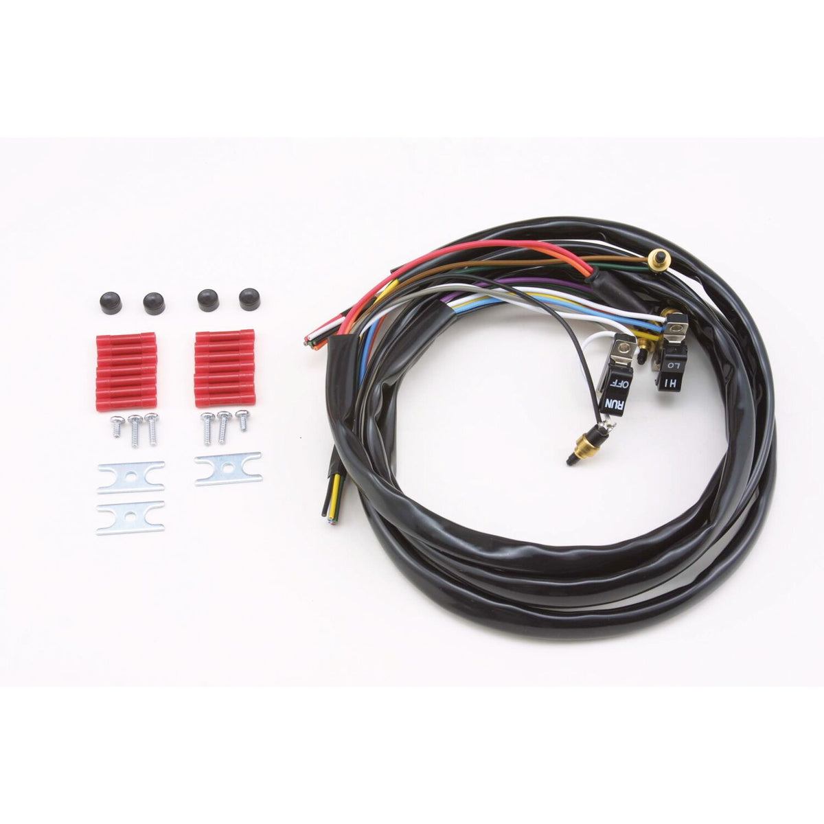 MCS Handlebar wire & switch kit - Black switches