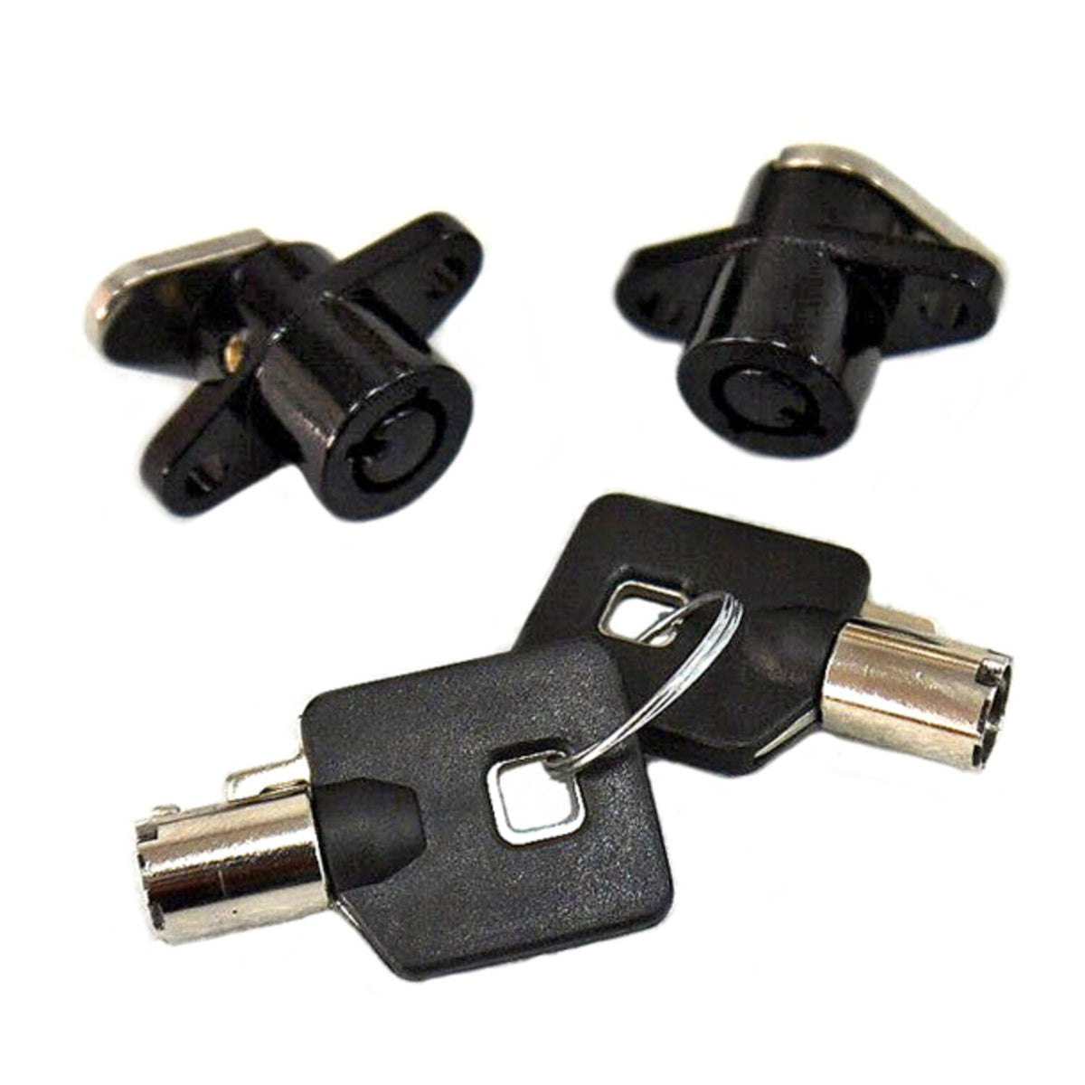 MCS Lock set saddlebags - Black