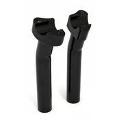 MCS Forged aluminum risers pullback 7" rise - Black