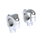 MCS Beach & Mini-Ape risers - 1-5/8" rise - 1-1/4" - Chrome