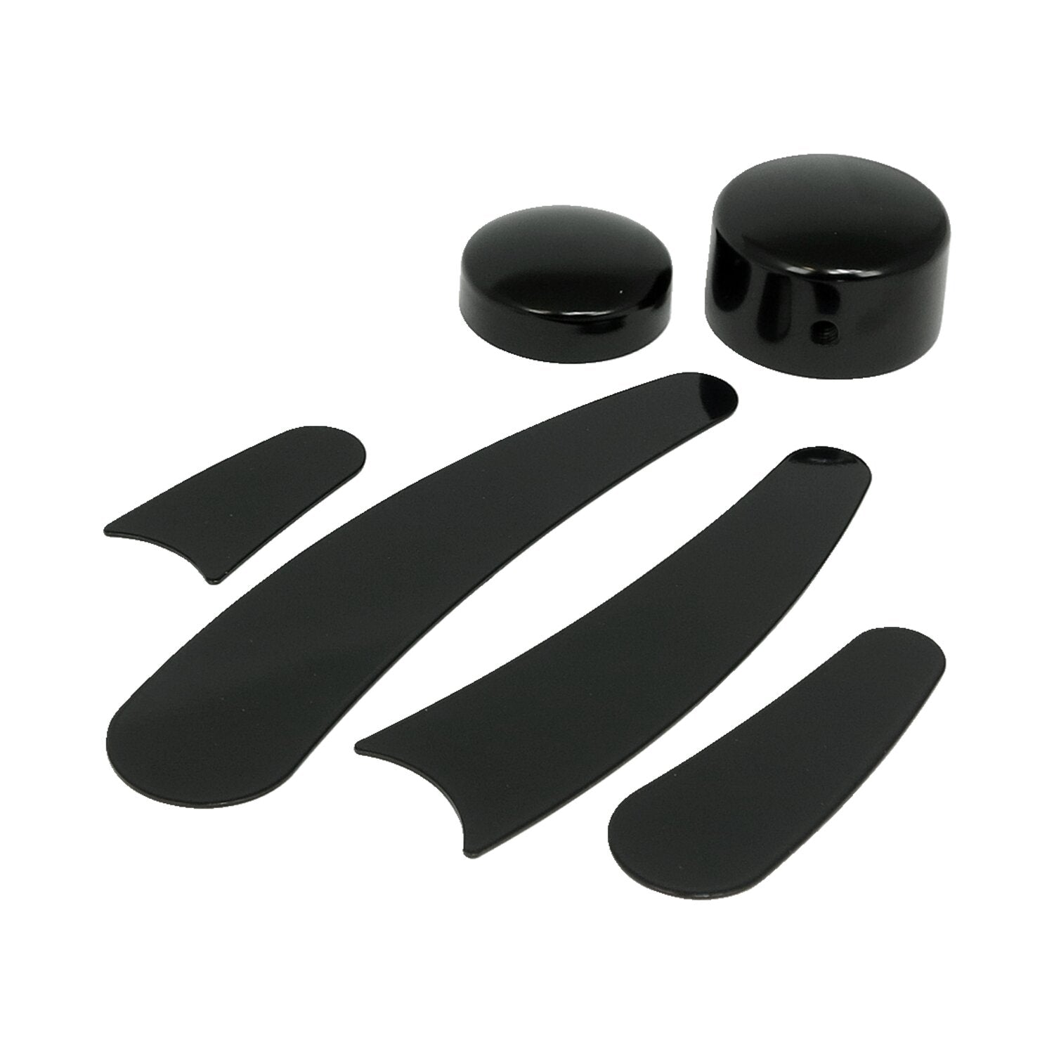 MCS Frame inserts rear & swingarm pivot bolt covers
