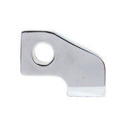 MCS Custom headlamp mount block - angled - Chrome