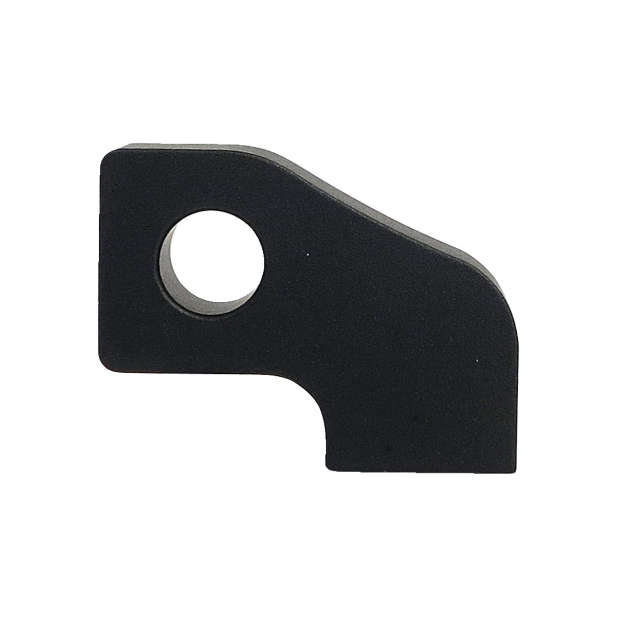 MCS Custom headlamp mount block - angled - Black