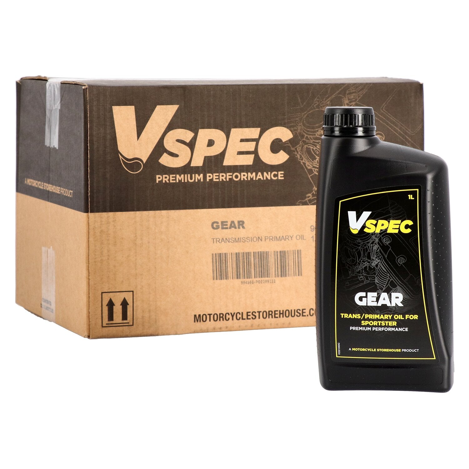 Vspec XL Sportster primary/transmission oil - 1 liter bottle