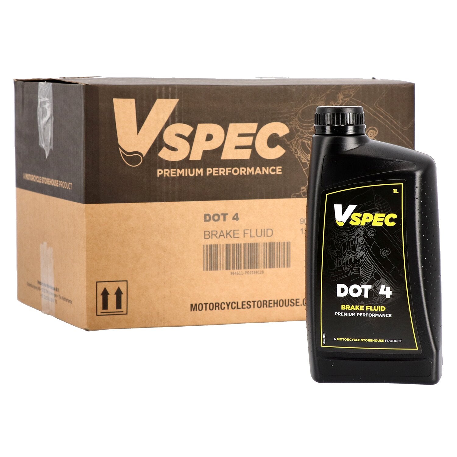 Vspec brake fluid DOT 4 - 1 liter