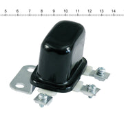 MCS Starter relay mechanical - Black