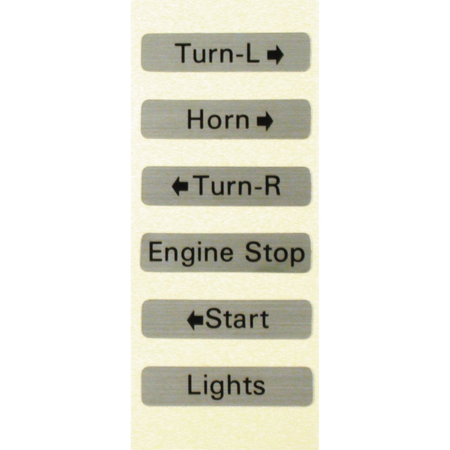 MCS Decal set switch housing