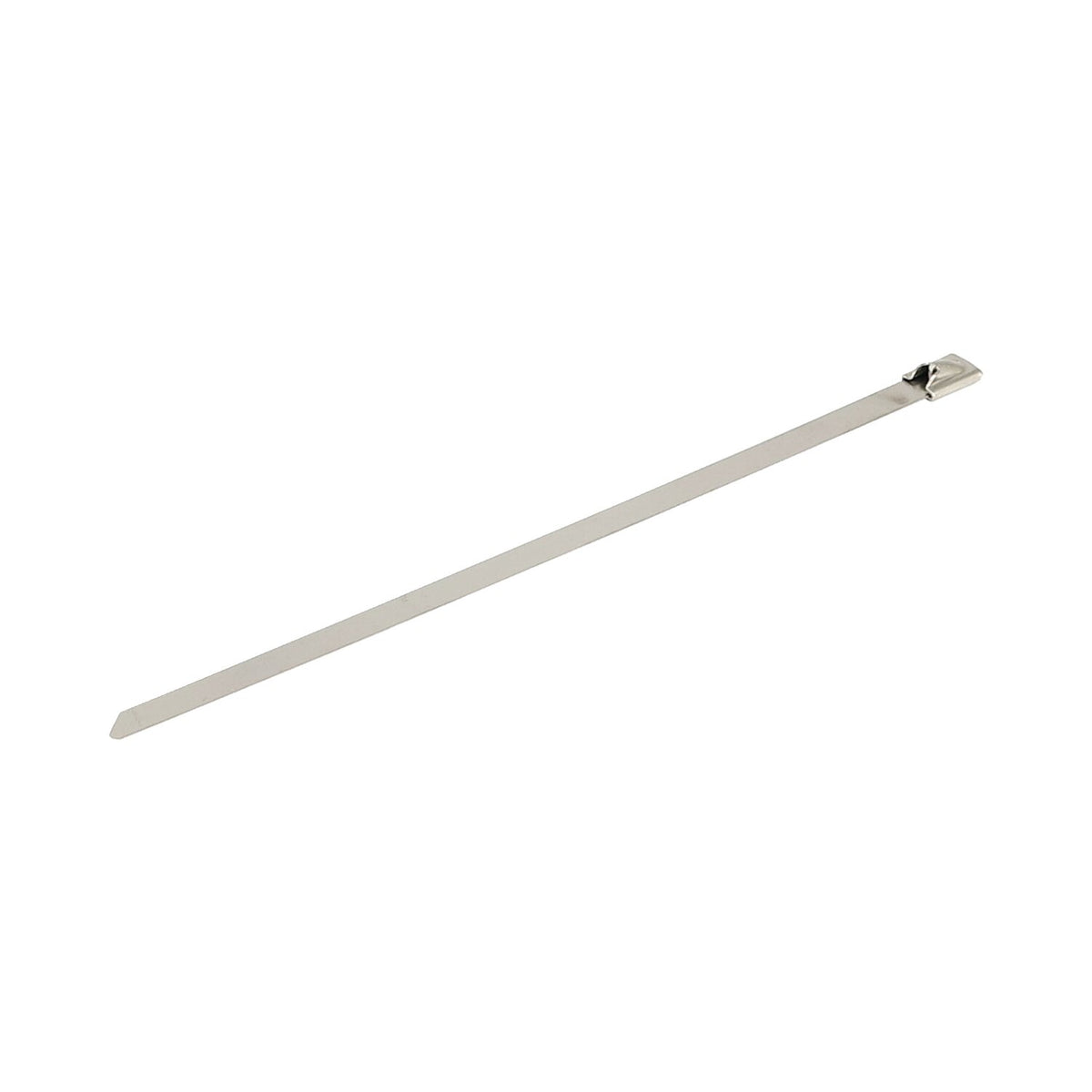 MCS Exhaust tie wraps 8" long clear stainless