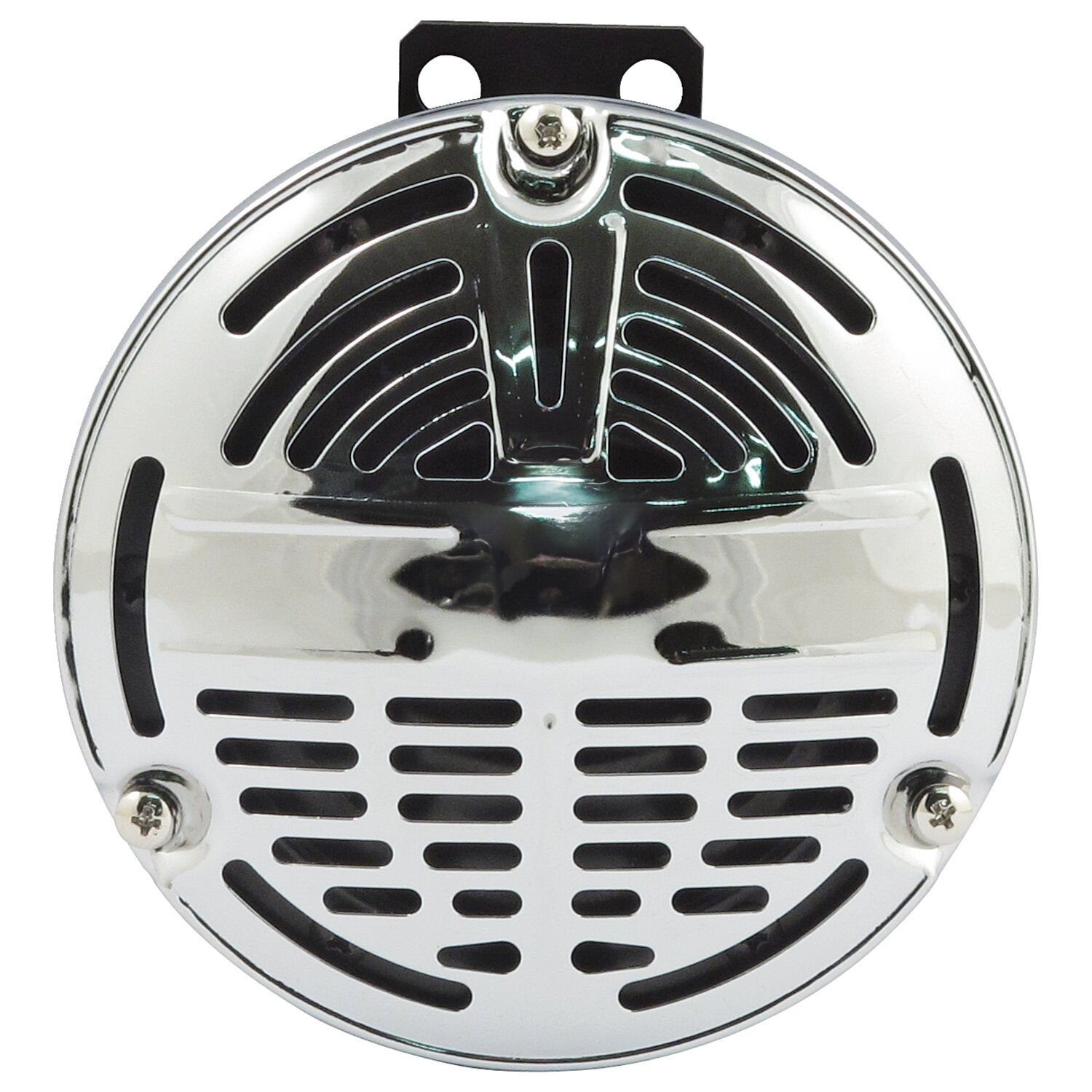 MCS OEM style 5-1/2" springer horn - Chrome - 6-Volt