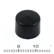 MCS Smoothtopps push-on bolt covers 7/16" hex bolts/nuts - Black