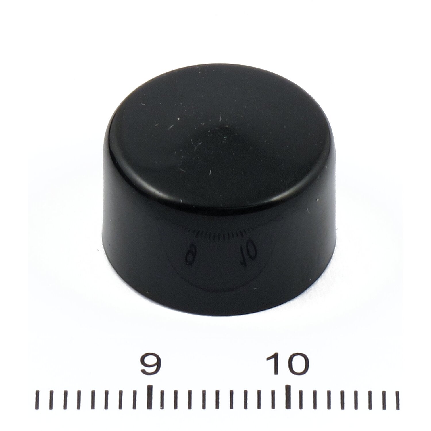 MCS Smoothtopps push-on bolt covers 1/2" hex bolts/nuts - Black