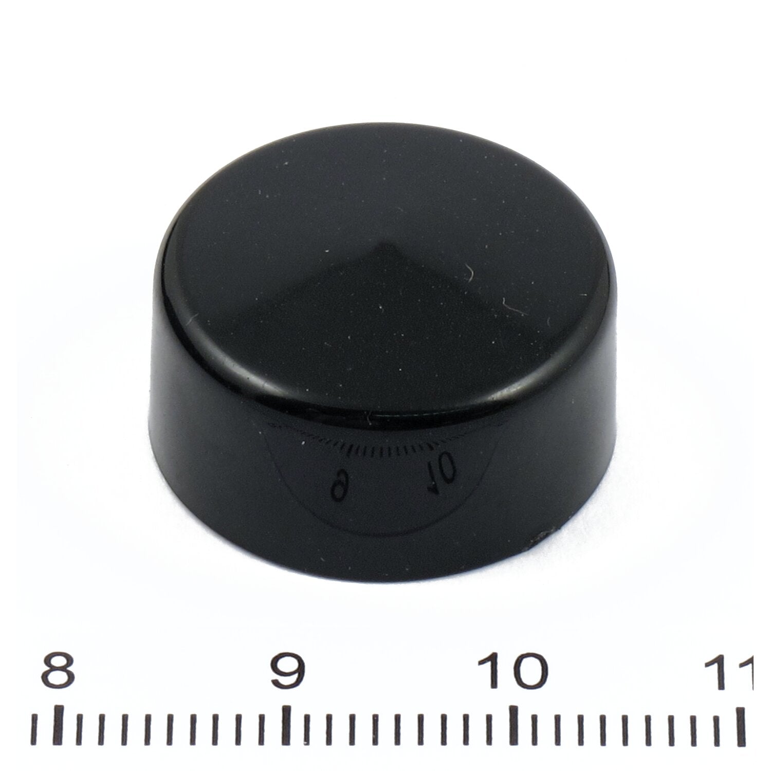 MCS Smoothtopps push-on bolt covers 5/8" hex bolts/nuts - Black