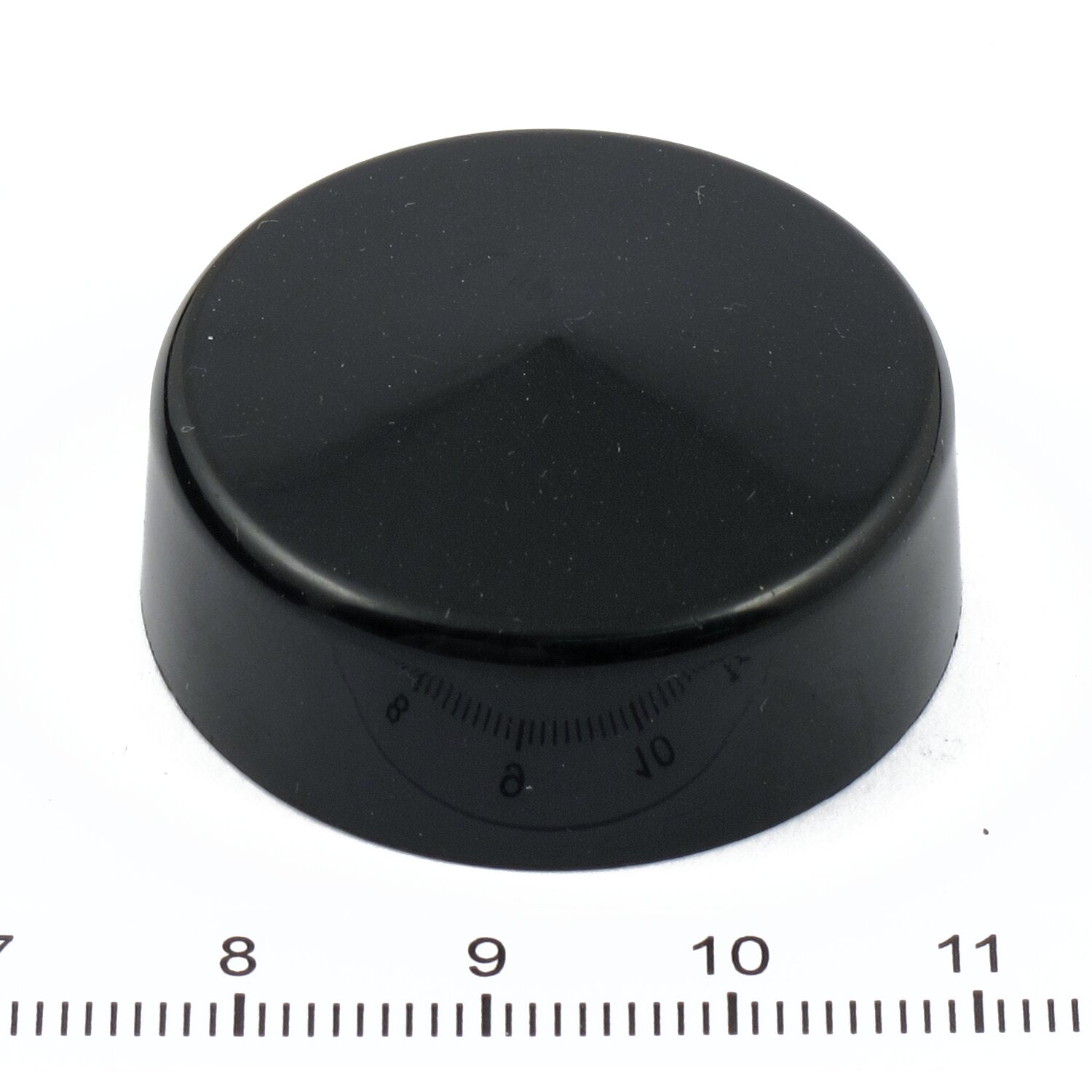 MCS Smoothtopps push-on bolt covers 5/8" hex bolts/nuts - Black