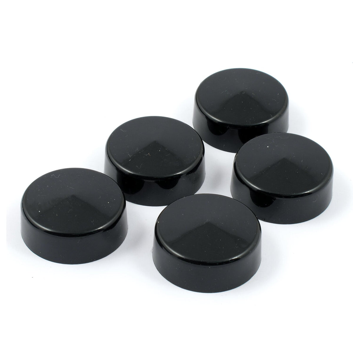 MCS Smoothtopps push-on bolt cover set - Chrome