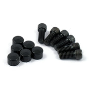 MCS Smoothtopps push-on bolt & cover kit - Black