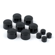 MCS Smoothtopps push-on bolt cover set - Black