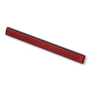 MCS Universal B-Seen reflector - Rectangular - 123x13mm - Red