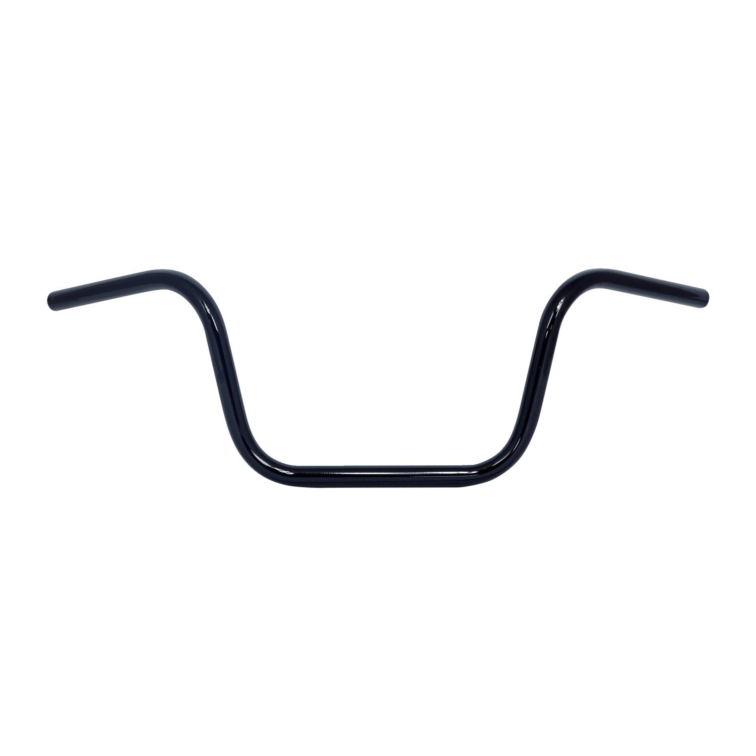 MCS Apehanger handlebar 10" rise 1" black