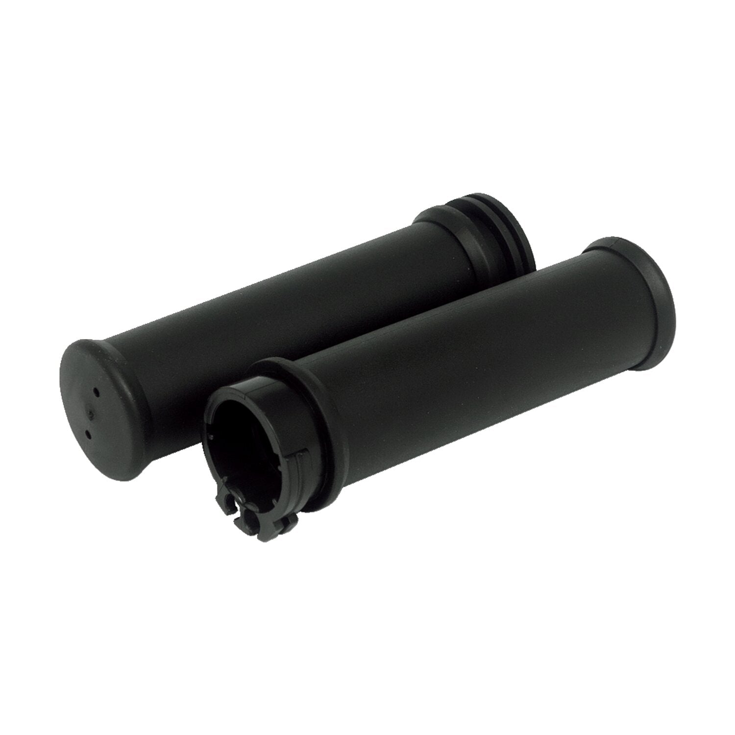 MCS OEM style grip set with throttle sleeve - Black