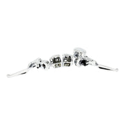 MCS Handlebar control kit - Chrome