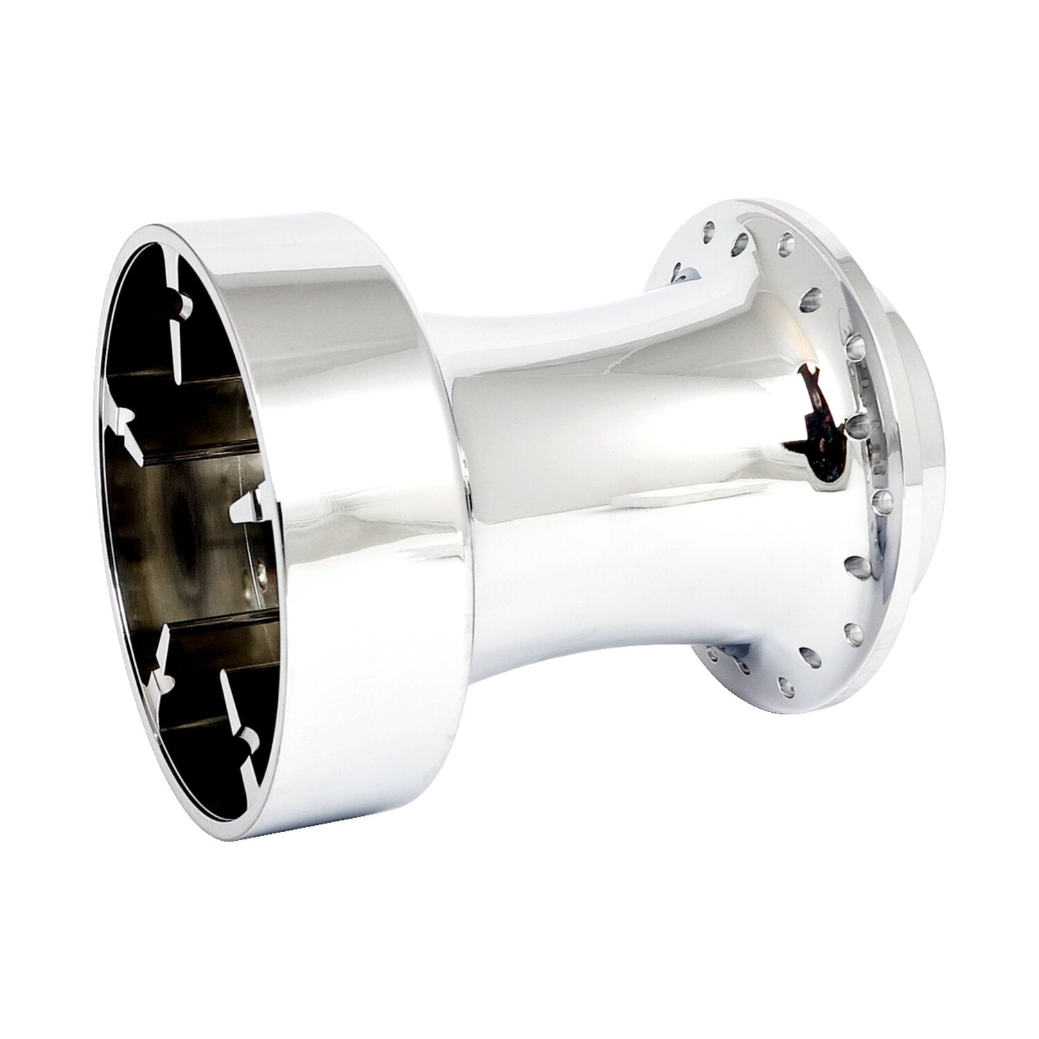 MCS Rear wheel hub - Chrome - ABS