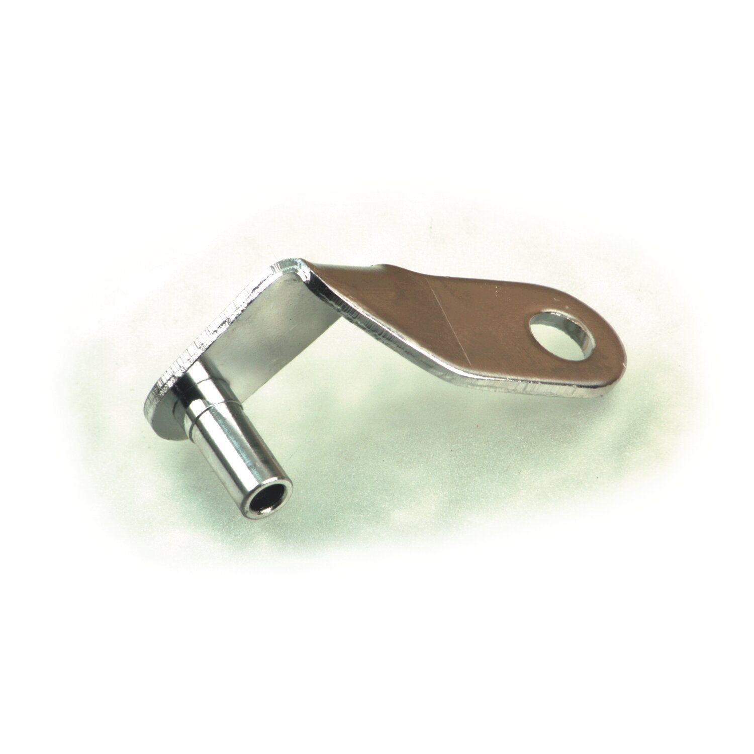 MCS Bendix throttle cable support bracket - Chrome