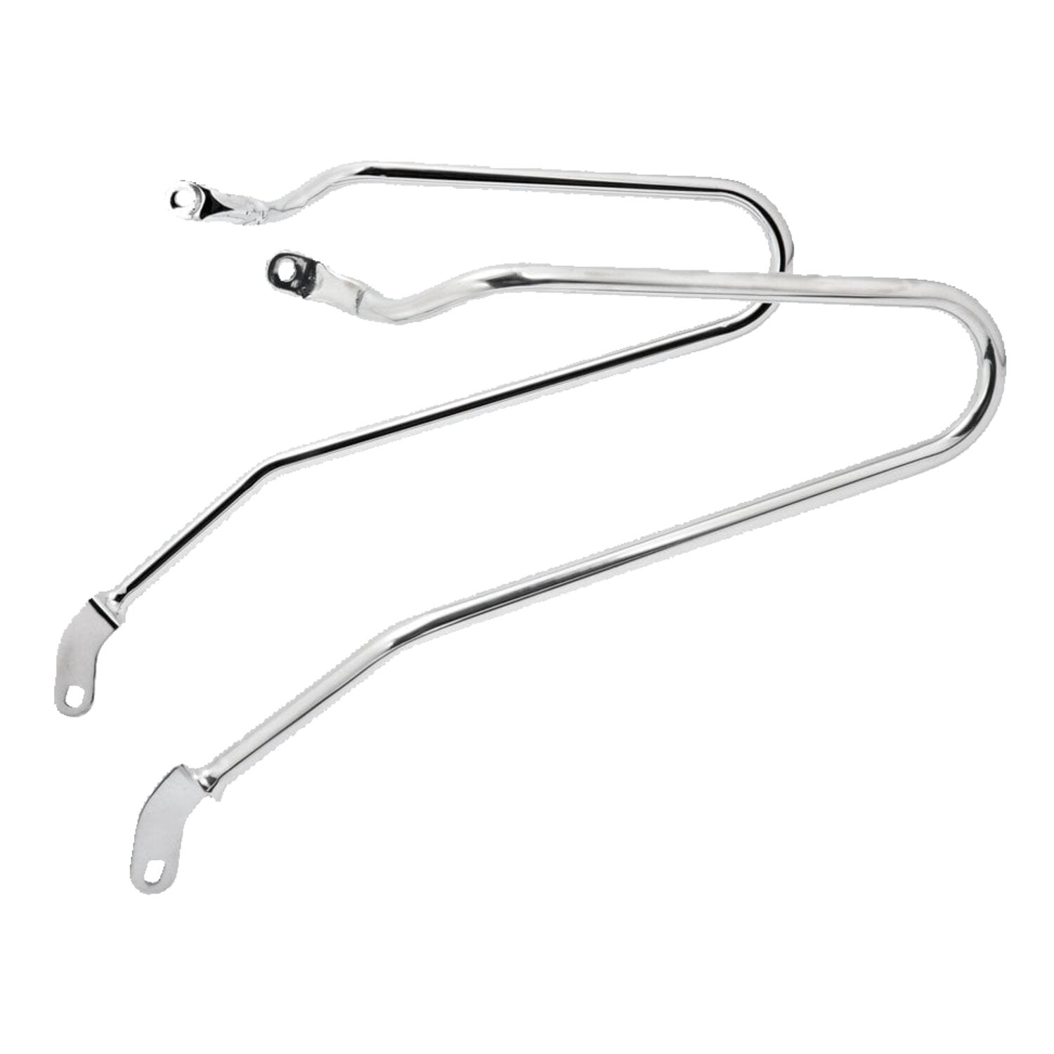 Motone Triumph saddlebag support - Polished stainless