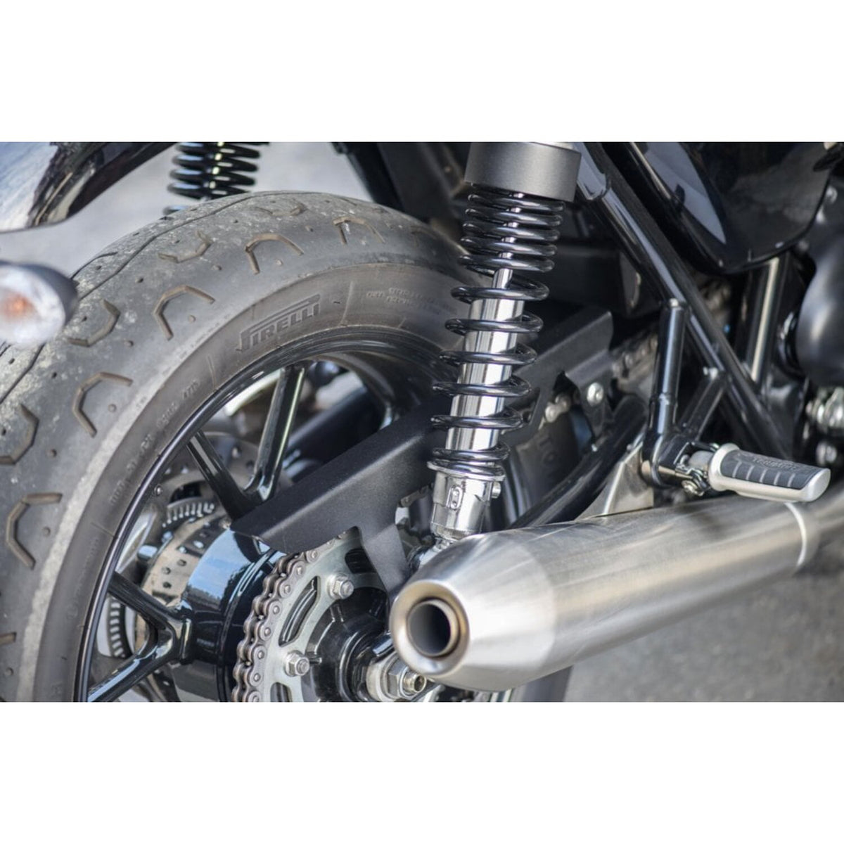 Motone Tanto chain guard - Wrinkle black