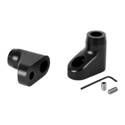 Motone turn signal brackets for LC Triumph 8mm - Black