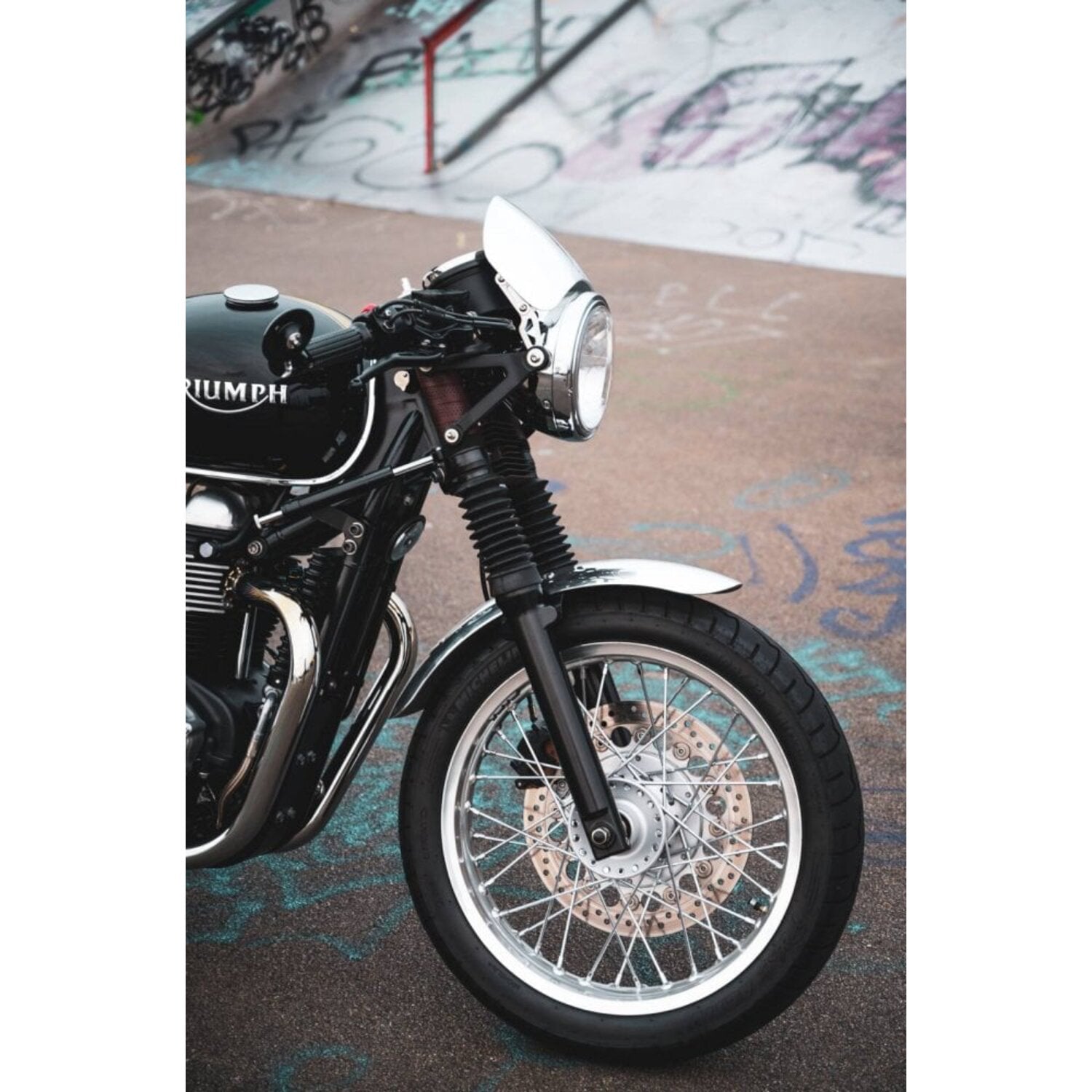 Motone Microblade screen aluminum - Mirror polished