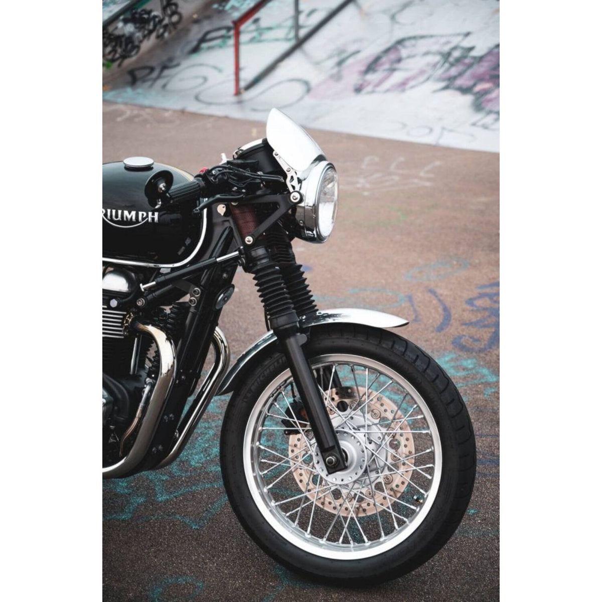 Motone Microblade screen aluminum - Mirror polished