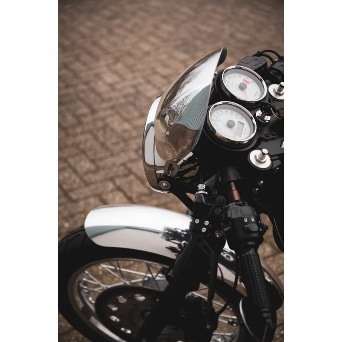 Motone Microblade screen aluminum - Mirror polished