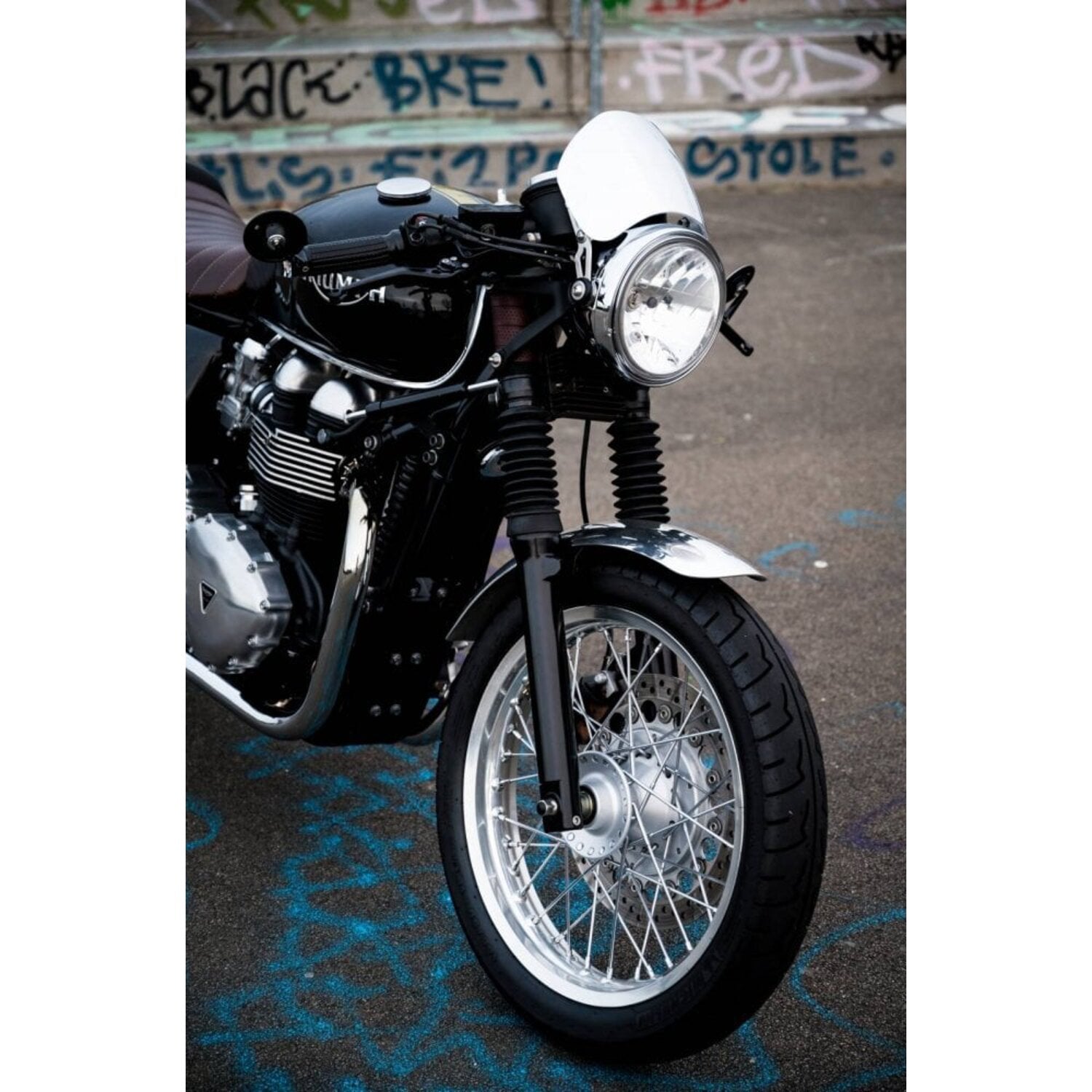 Motone Microblade screen aluminum - Mirror polished