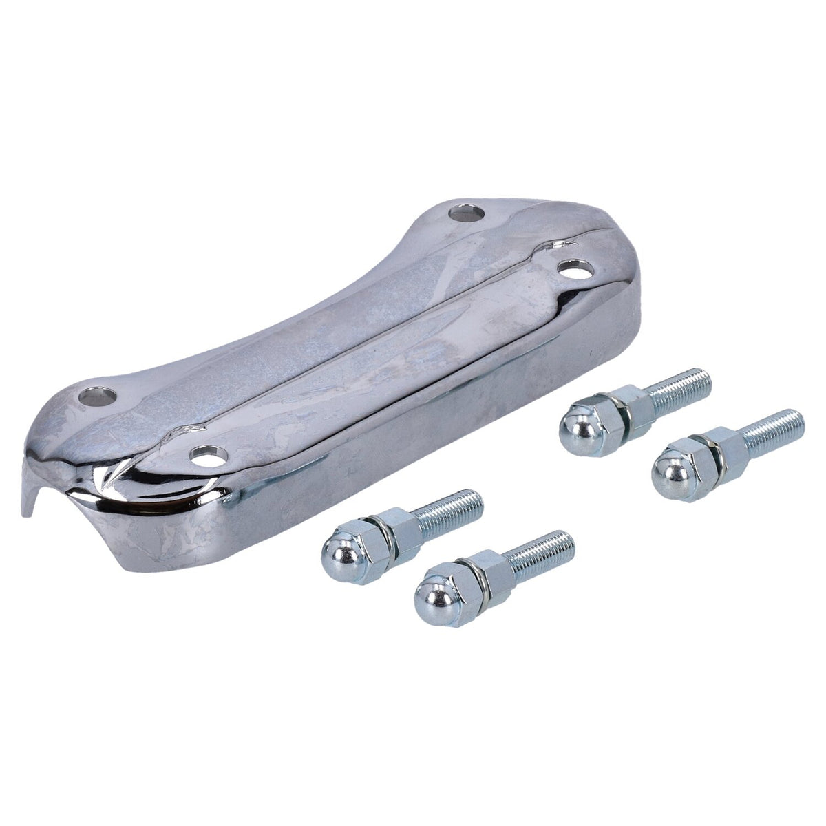MCS Riser top clamp Panhead - Chrome