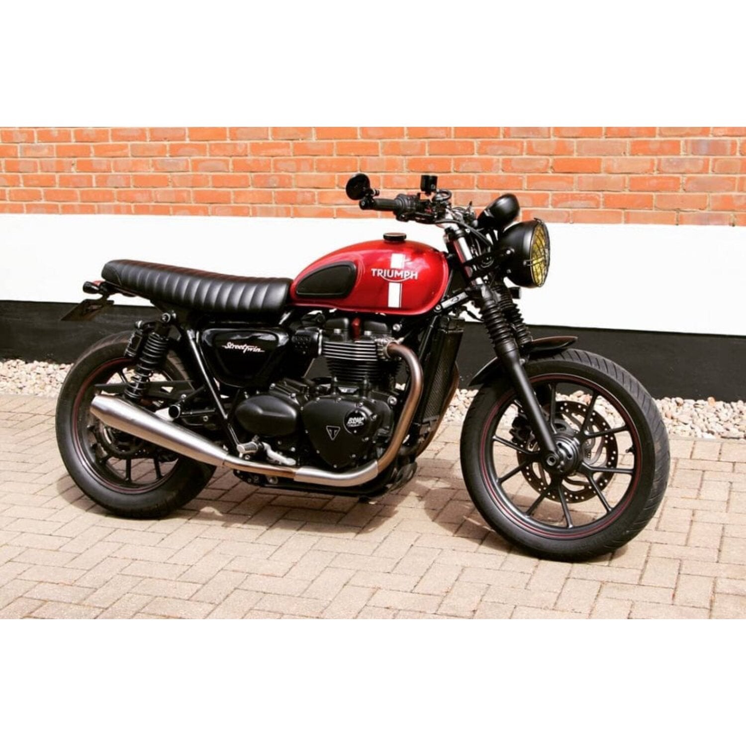 Motone Street Twin speedo bracket - Black