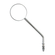 MCS Steel 3" round mirror - Chrome long stem