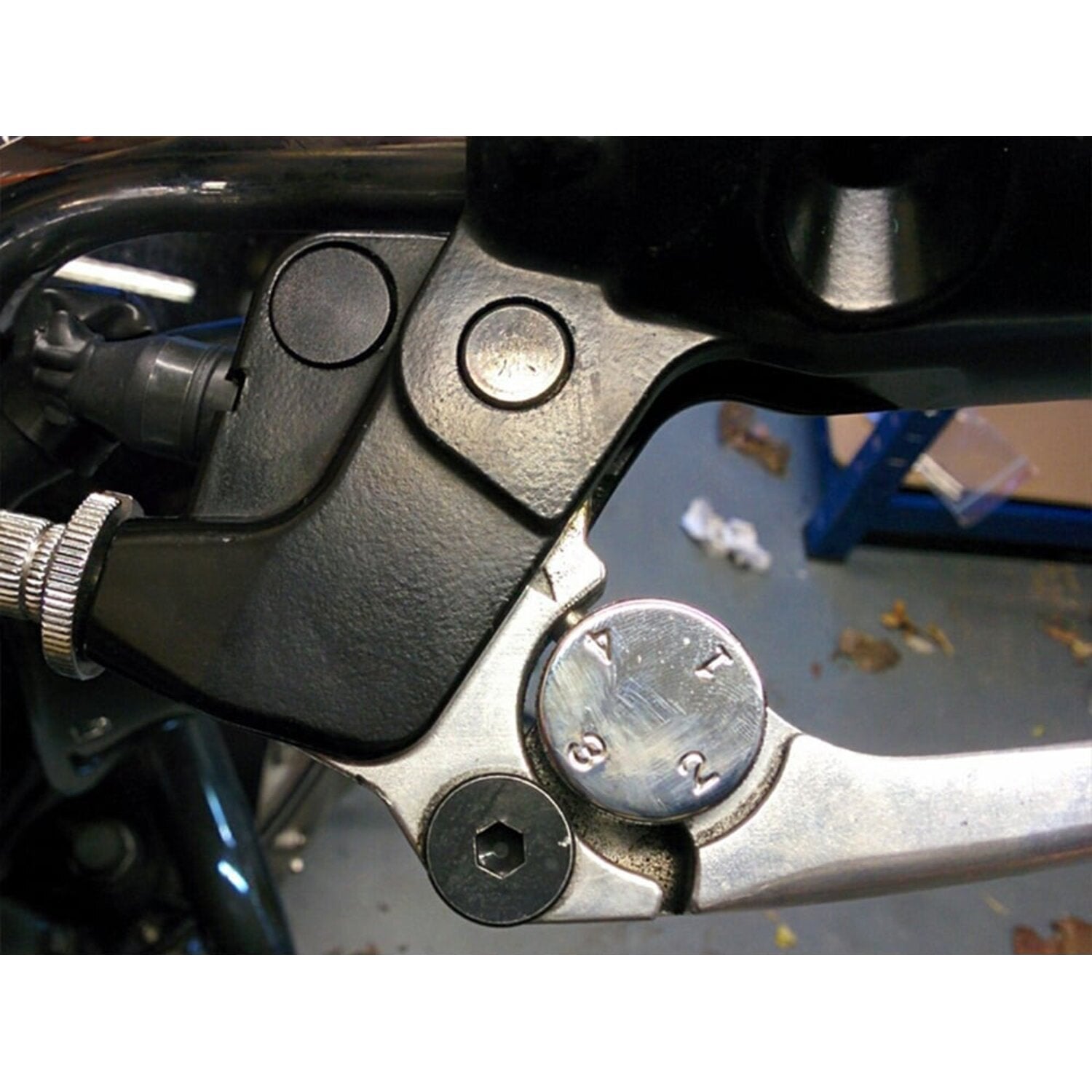 Motone mirror delete plugs 1" h/b - Black