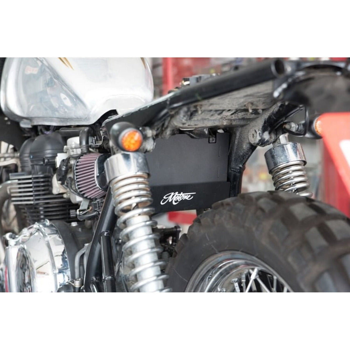 Motone airbox eliminator kit battery box - Black