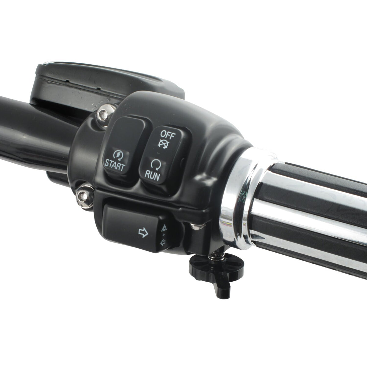 MCS Throttle screw extension lever - Black
