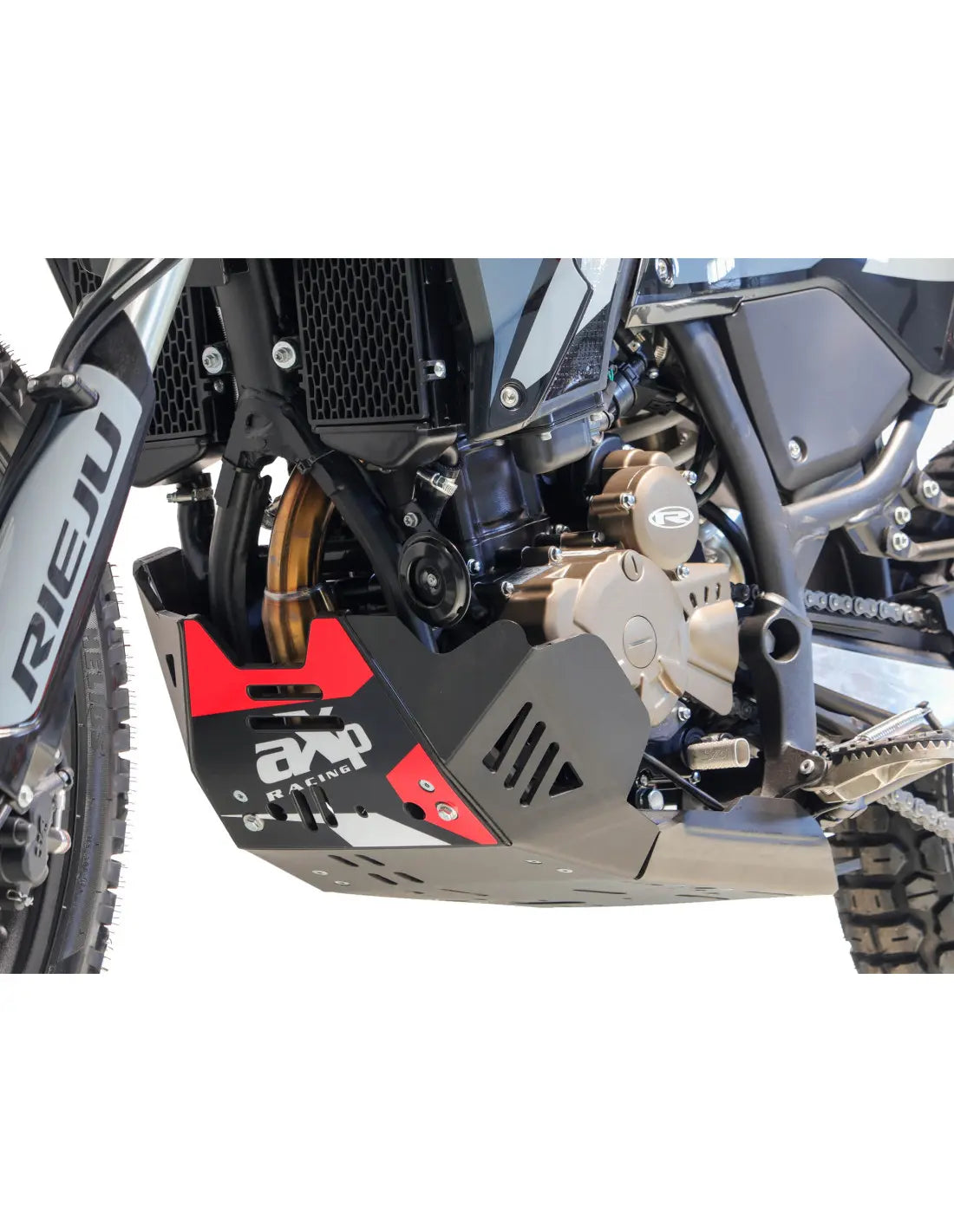 Axp Racing Adventure Skid Plate Black for Rieju Avent Rally 307