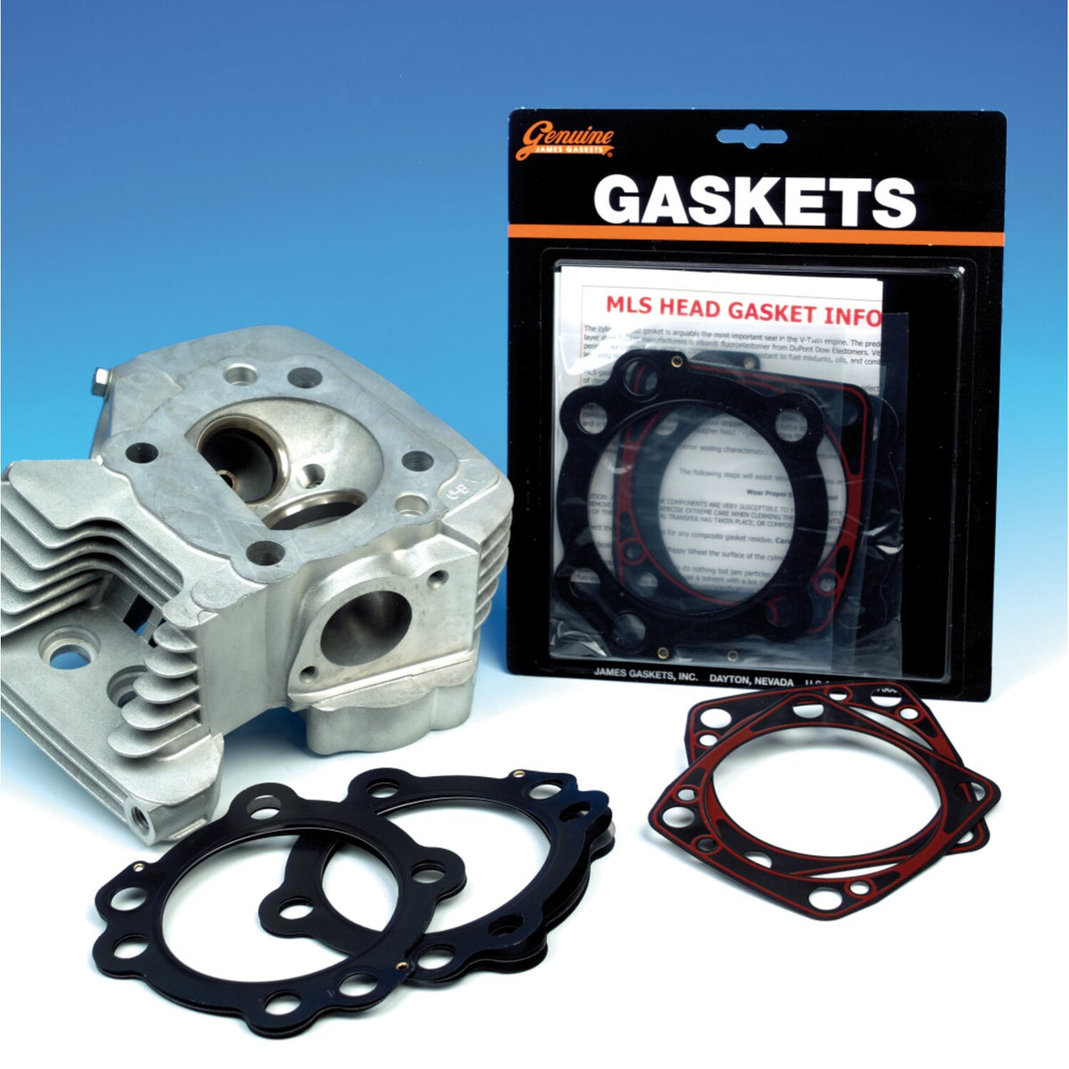 James Gaskets James Evo head & base gasket kit - MLS/RCM