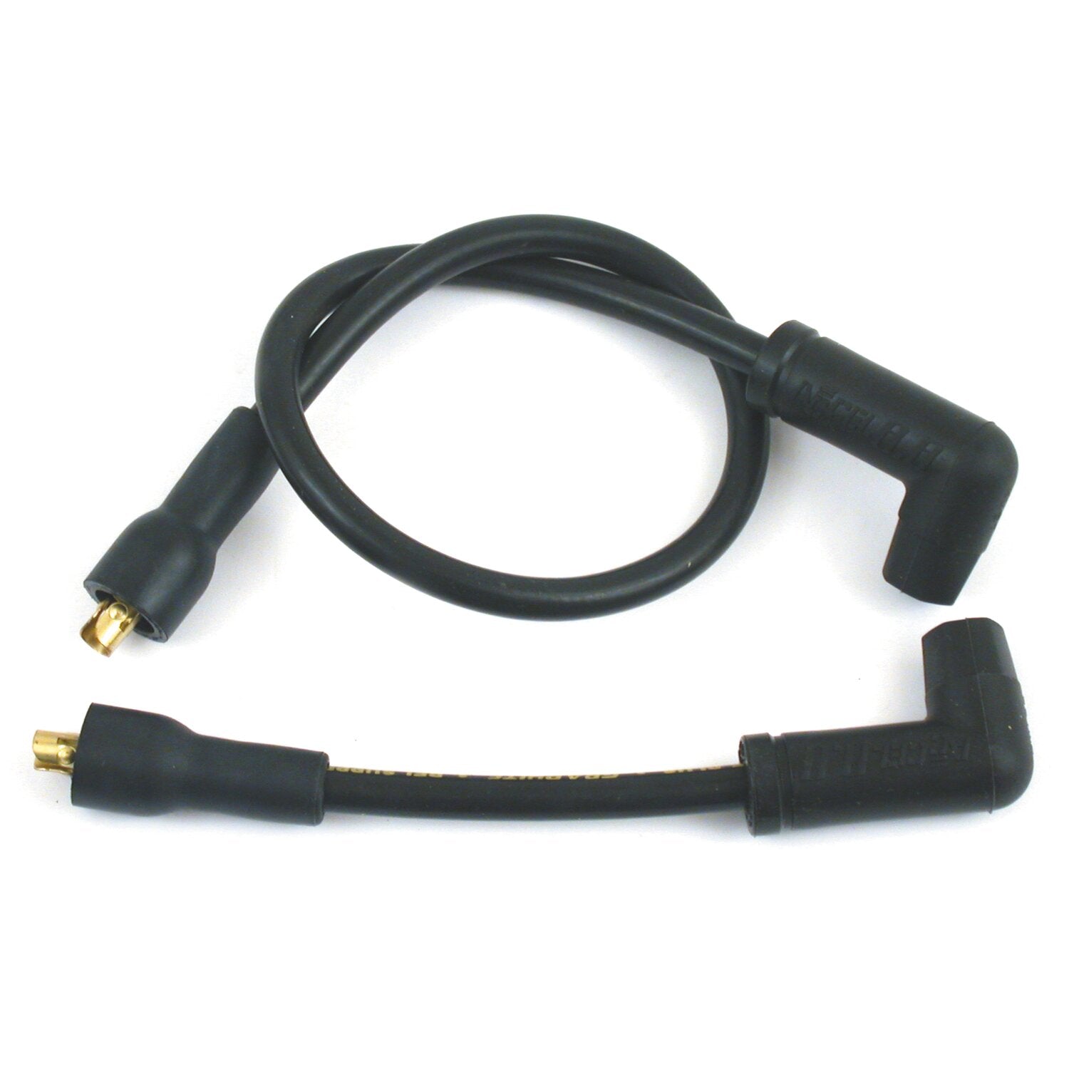 Accel 8.8mm supression core spark plug wire set - Black