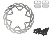 Moto-master 240 mm overdimensioneret bagbremsekit - Bag