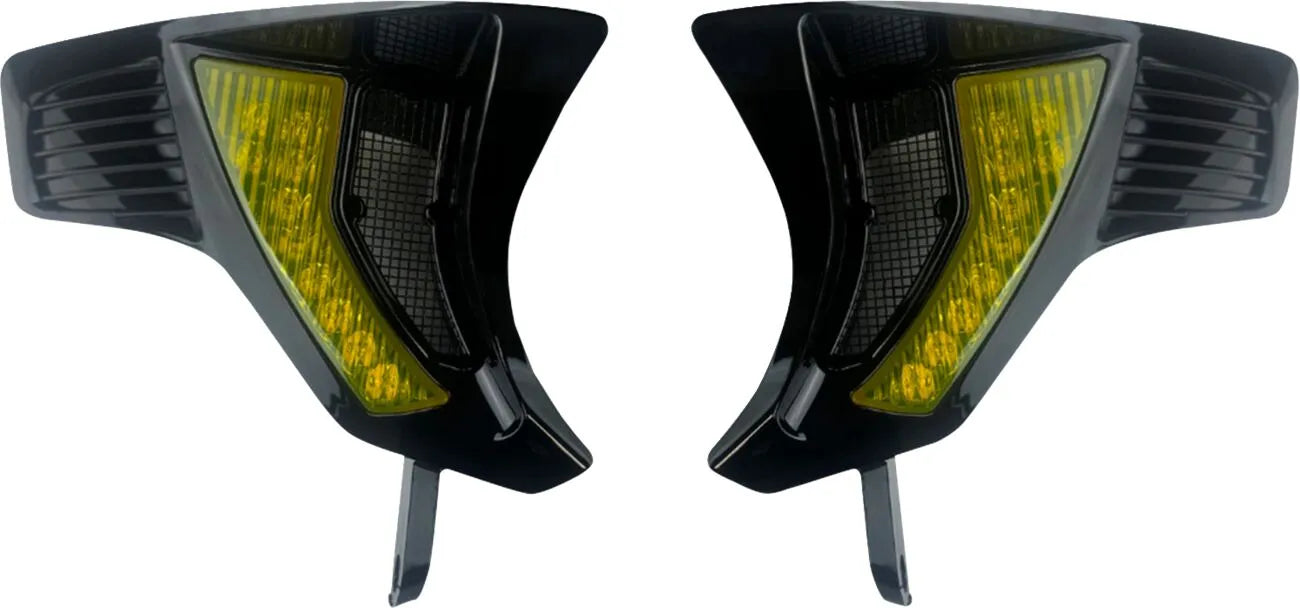 Custom Dynamics Shark Demon Integrated Front Turn Signals